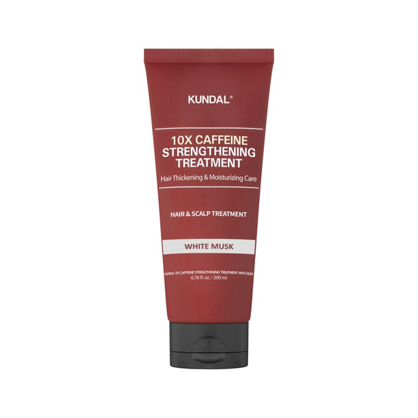 KUNDAL - 10X Caffeine Strengthening Treatment White Musk - Кондиціонер для волосся з кофеїном - 200 мл