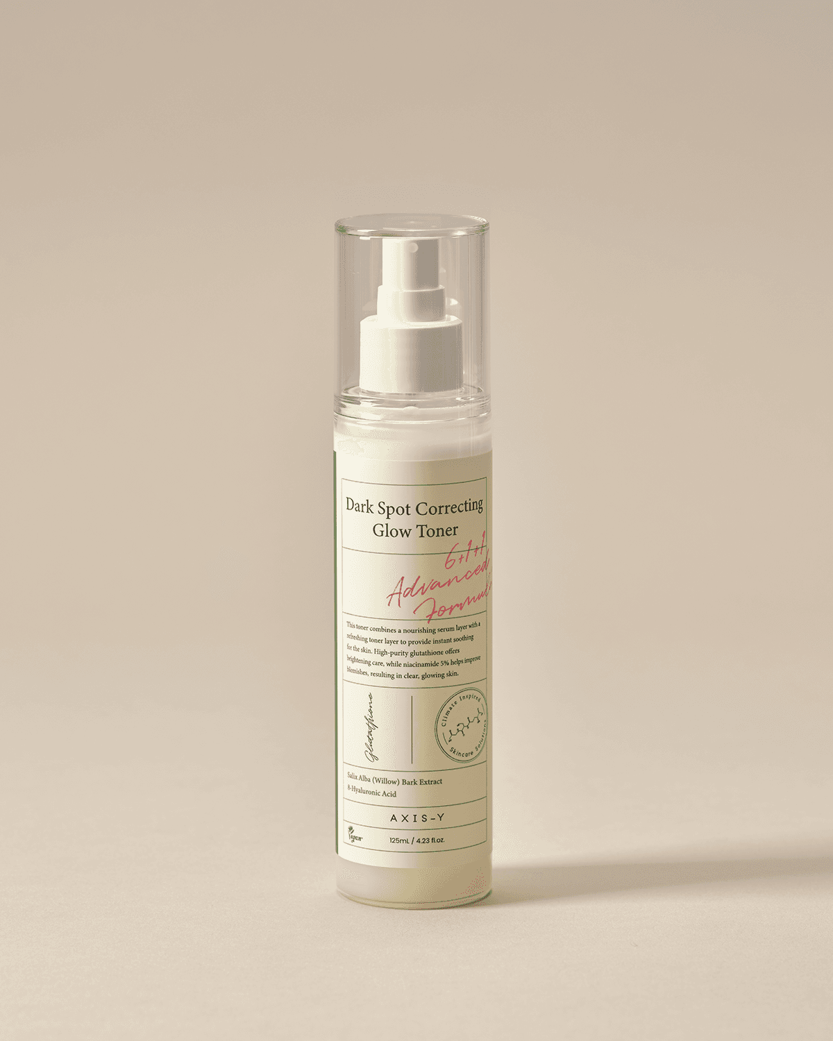 AXIS-Y - Dark Spot Correcting Glow Toner - Освітлюючий двофазний тонер у спреї, 125 мл