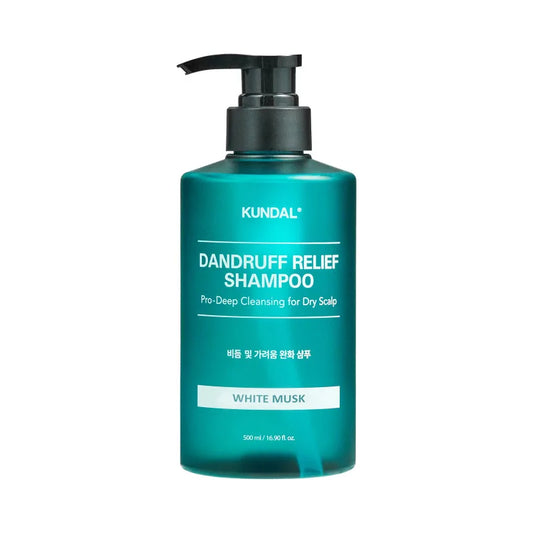 Kundal - Dandruff Relief Shampoo White Musk - Шампунь проти лупи "Білий Мускус" - 500 мл