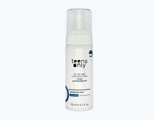 Teens Only - SUPER-CARE CLEANSING FOAM pre-teens - Пінка для вмивання 9+ - 150мл