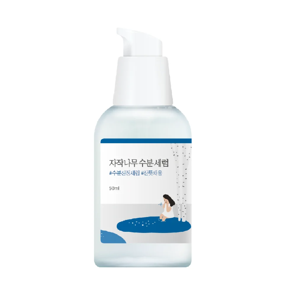 Round Lab - Birch Juice Moisturizing Serum - Зволожуюча сироватка з березовим соком - 50мл