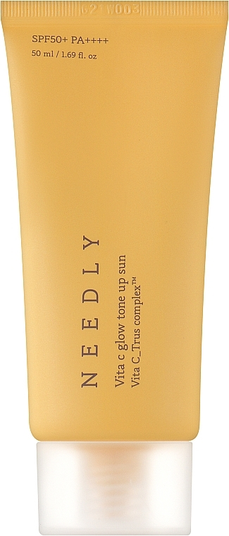 Needly - SPF крем з ефектом освітлення та сяйва - Vita C Glow Tone Up Sun SPF 50+ PA++++