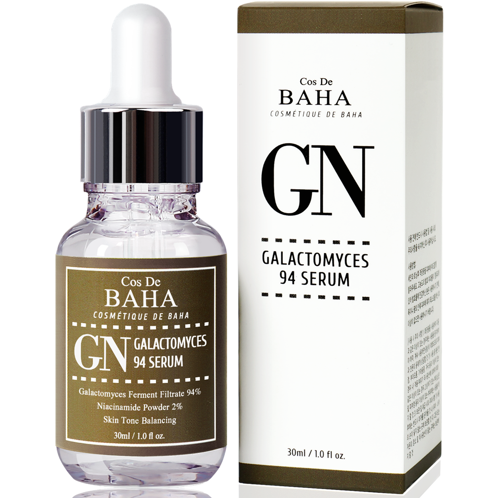 Cos de Baha - Galactomyces + Niacinamide Serum - Сироватка з галактомісисом та ніацинамідом, 30 мл.