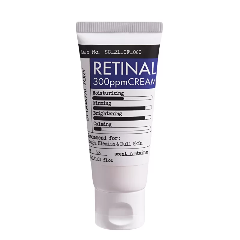 Derma Factory - Retinal 300ppm Cream - Оновлюючий крем з ліпосомальним ретиналем 0.03% - 30мл