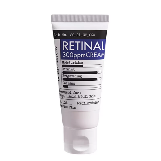 Derma Factory - Retinal 300ppm Cream - Оновлюючий крем з ліпосомальним ретиналем 0.03% - 30мл