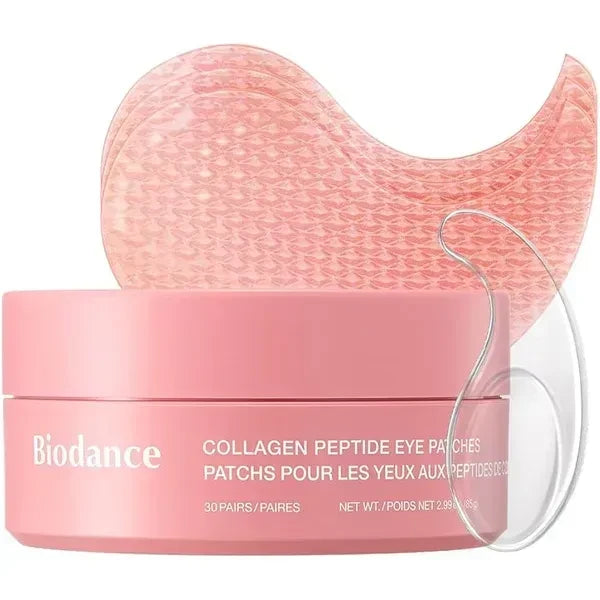 BIODANCE - COLLAGEN PEPTIDE EYE PATCHES - Гідрогелеві патчі для сяйва та молодості шкіри навколо очей - 30шт