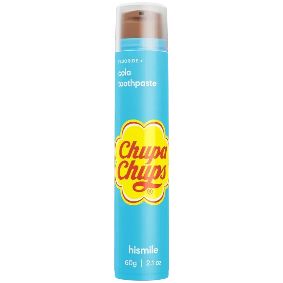 hismile - Chupa Chups Cola Toothpaste - Зубна паста зі смаком кока коли - 60г