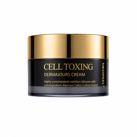 MEDI PEEL - Cell Toxing Dermajours Cream - Відновлювальний крем з пептидним комплексом і стовбуровими клітинами Дамаської троянди - 50мл