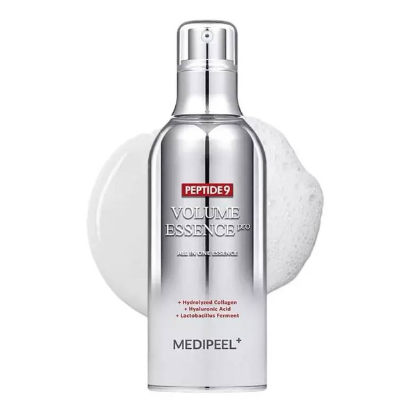 MEDI PEEL - PEPTIDE 9 VOLUME ALL IN ONE ESSENCE PRO - Потужна покращена пінна антивікова есенція з пептидами - 100мл