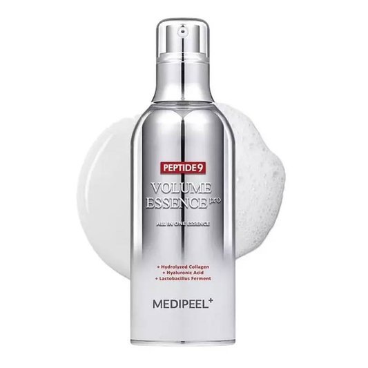MEDI PEEL - PEPTIDE 9 VOLUME ALL IN ONE ESSENCE PRO - Потужна покращена пінна антивікова есенція з пептидами - 100мл
