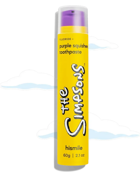 Hismile - The Simpsons Purple Squishee Toothpaste - Зубна паста з фруктовим ароматом - 60г