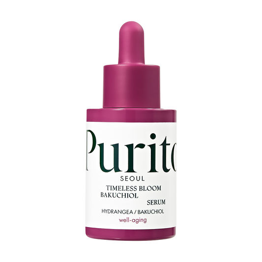 Purito - Seoul Bakuchiol Timeless Bloom Revitalizing Serum – Відновлювальна сироватка з бакучіолом - 30 мл