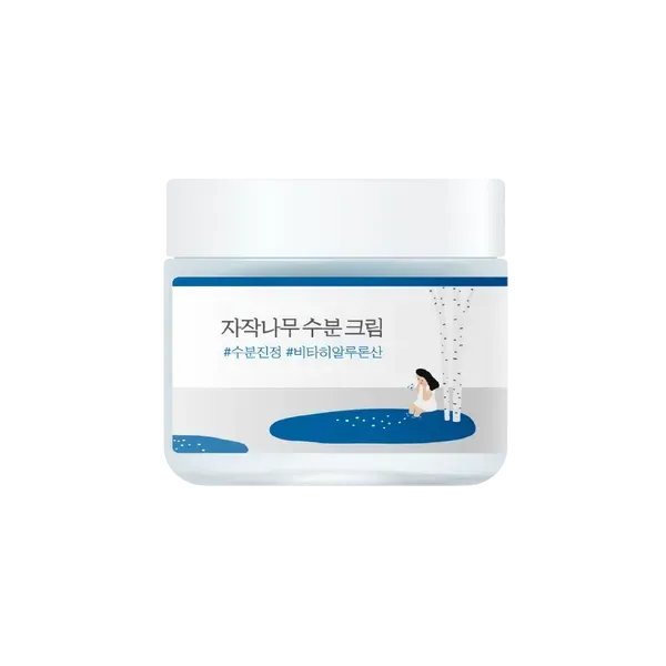 ROUND LAB - Birch Juice Moisturizing Cream - Зволожуючий охолоджуючий крем з березовим соком - 80мл