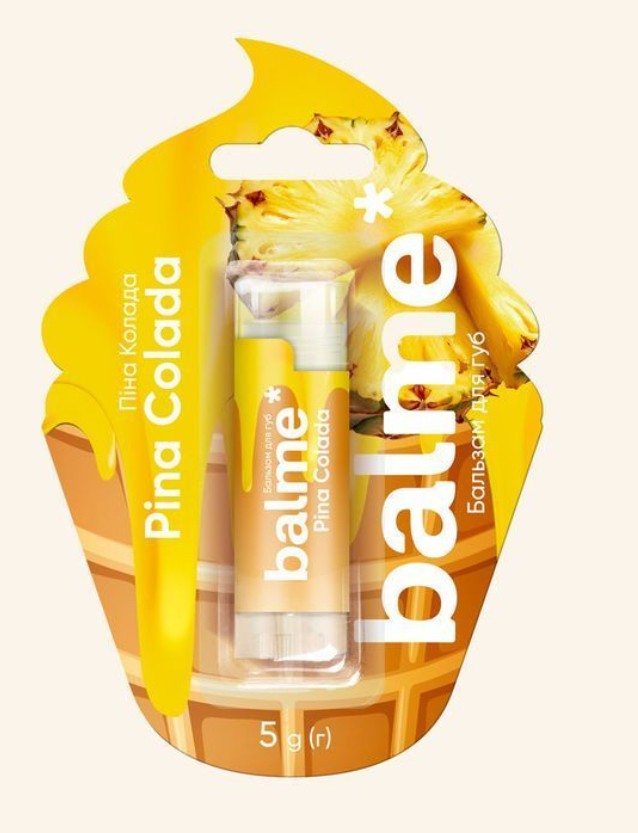 Balme - Lip Balm Pina Colada - бальзам для губ піна колада - 5 г