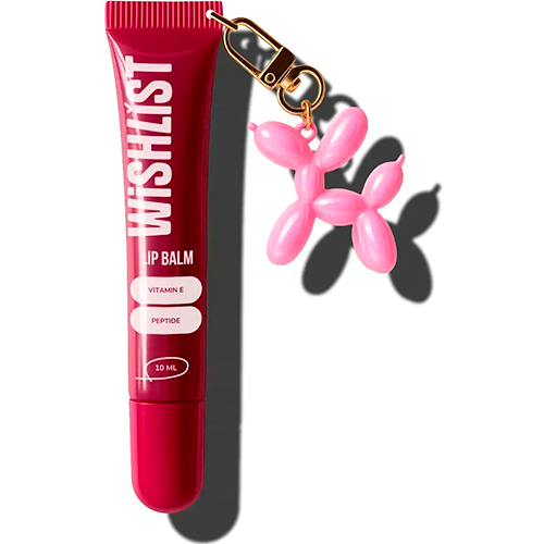 WISHLIST - Ruby Nectar Lip Gloss Balsam - Бальзам блиск для губ + брелок - 10мл