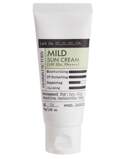 Derma Factory - Mineral Sunscreen SPF 50+ - мінеральний сонцезахисний крем SPF 50+ для чутливої шкіри, 50 мл