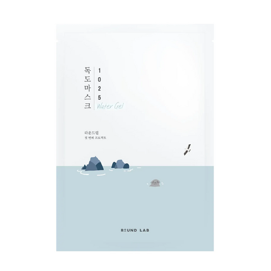 ROUND LAB - 1025 Dokdo Hydrating Water Gel Mask - зволожуюча тканинна маска, 20 мл.