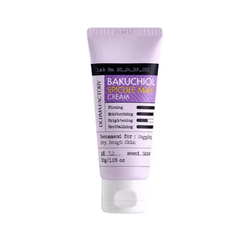 Derma Factory - Bakuchiol Spicule Max - Оновлюючий крем з бакучіолом та спікулами Оновлена - 30мл