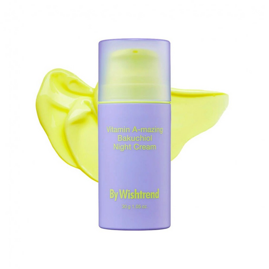 By Wishtrend – Vitamin A-mazing Bakuchiol Night Cream, Нічний крем з ретинолом та бакучіолом, 10 мл.