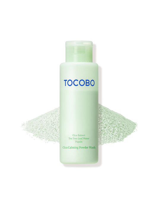 TOCOBO - Cica Calming Powder Wash - Ензимна пудра із чайним деревом, 50 г.