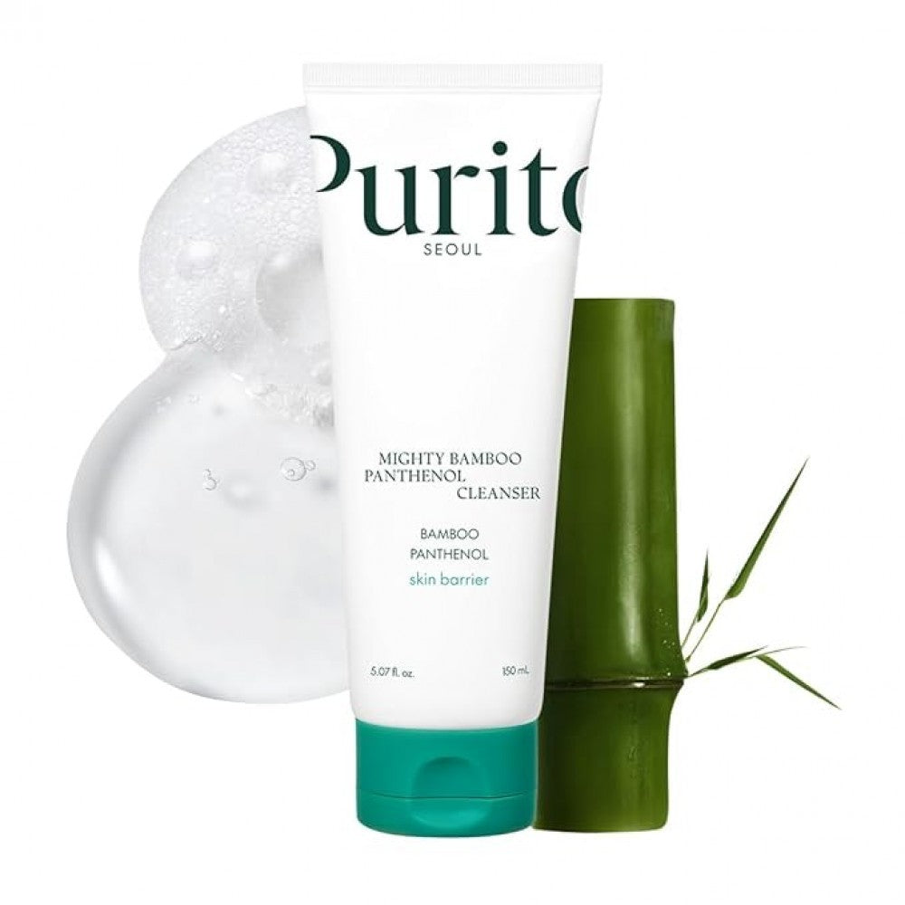 Purito - Seoul Mighty Bamboo Panthenol Cleanser - Гель для вмивання з екстрактом бамбука та пантенолом, 150 мл.
