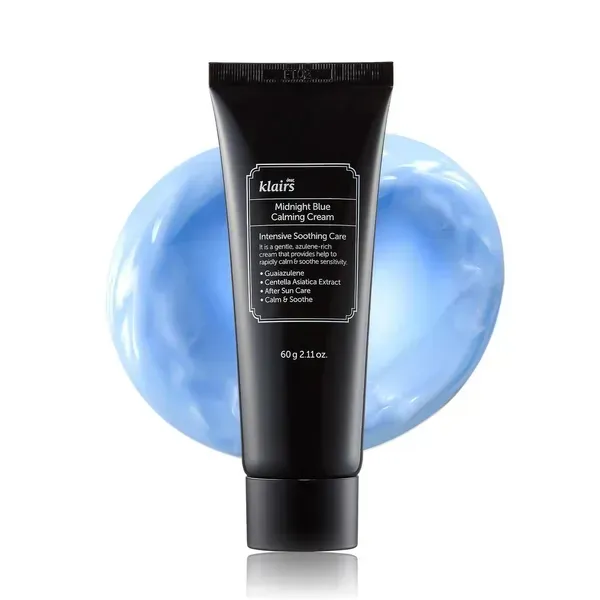 Dear, Klairs - Midnight Blue Calming Cream - Нічний заспокійливий крем з азуленом - 60мл