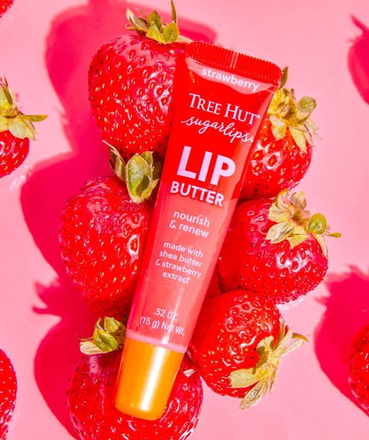 Tree Hut - Sugarlips Lip Butter strawberry - Батер для губ полуниця - 15г