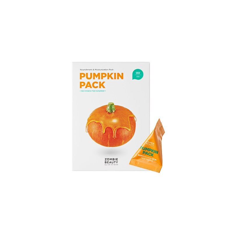SKIN1004 - Zombie Beauty Pumpkin Pack - поживна кремова маска для обличчя з прополісом та гарбузом, 4 г.