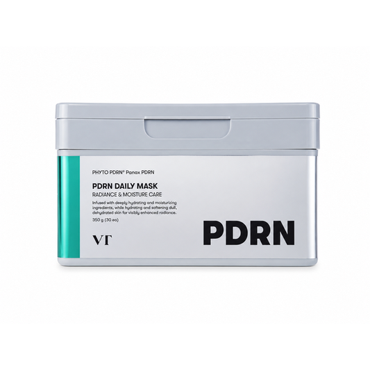 VT COSMETICS - PDRN DAILY MASK - Набір тканинних масок з PDRN для зміцнення бар’єру та регенерації шкіри - 30 шт