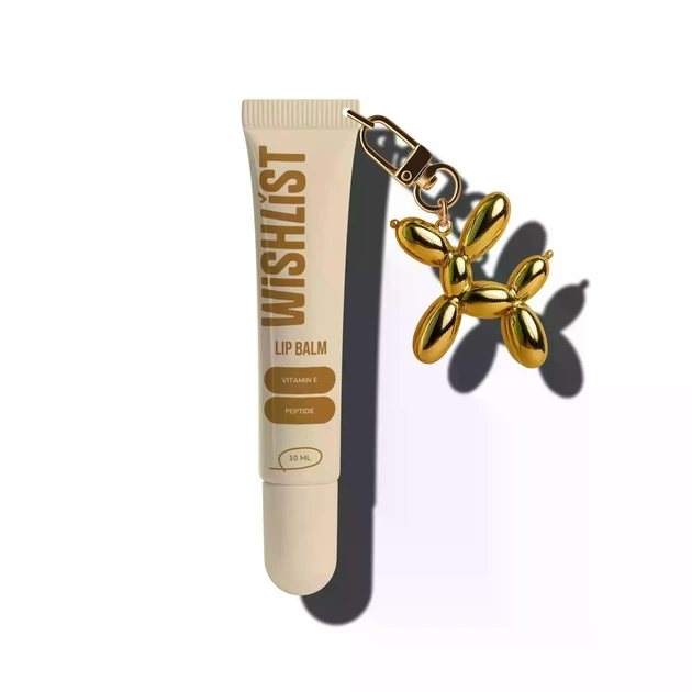 WISHLIST - LIP GLOSS BALM BLESSED HONEY - Бальзам блиск для губ + брелок - 10мл
