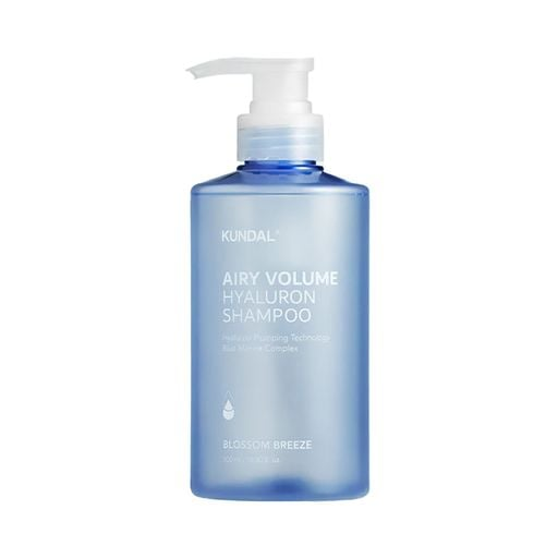 Kundal - Airy Volume Hyaluron Shampoo Blossom Breeze - Шампунь зволожуючий для об'єму, 500 мл