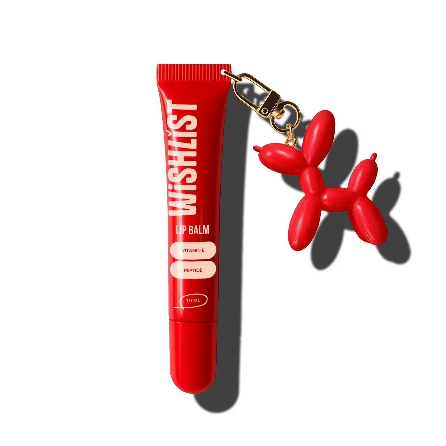 WISHLIST - Gloss Balm Velvet Coral - Бальзам блиск для губ + брелок - 10мл
