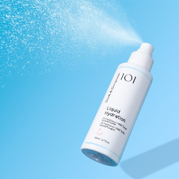Geek & Gorgeous - Liquid Hydration - Спрей-тонер з пантенолом - 110 ml