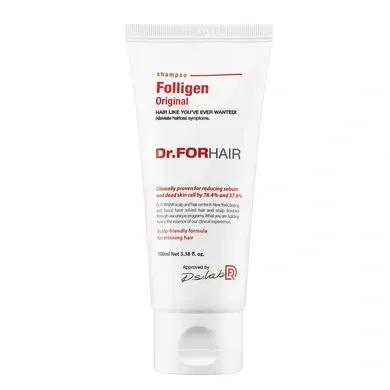 Dr.FORHAIR - Folligen Shampoo - Шампунь для зміцнення та відновлення волосся, 100 мл