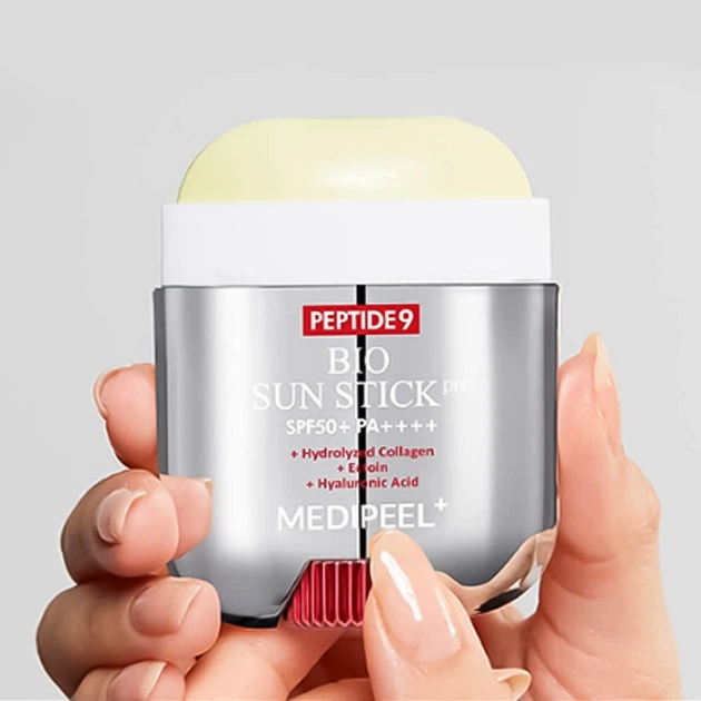 Medipeel - Peptide 9 Bio Sun Stick Pro SPF50+ PA++++ - сонцезахисний стік на основі пептидів, 19 г