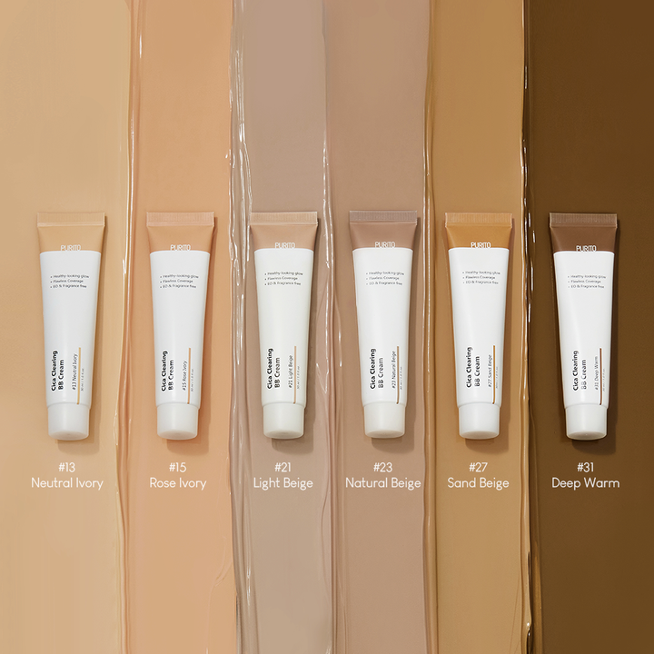PURITO - Seoul Wonder Releaf №21 Light Beige - BB-крем для природного покриття та зволоження, 30 мл.
