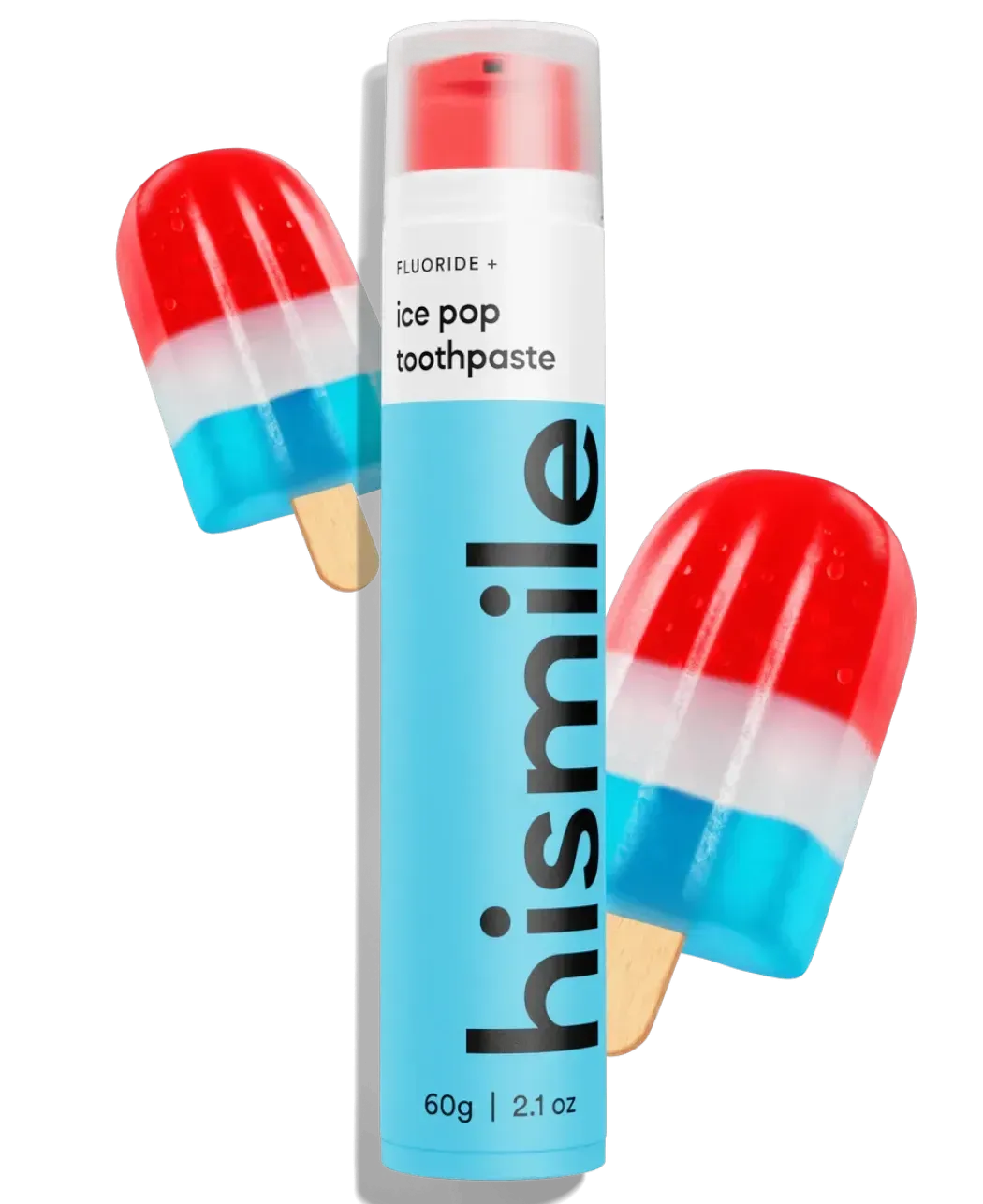 Hismile - Ice Pop Toothpaste - Зубна паста зі смаком фруктового морозива - 60г