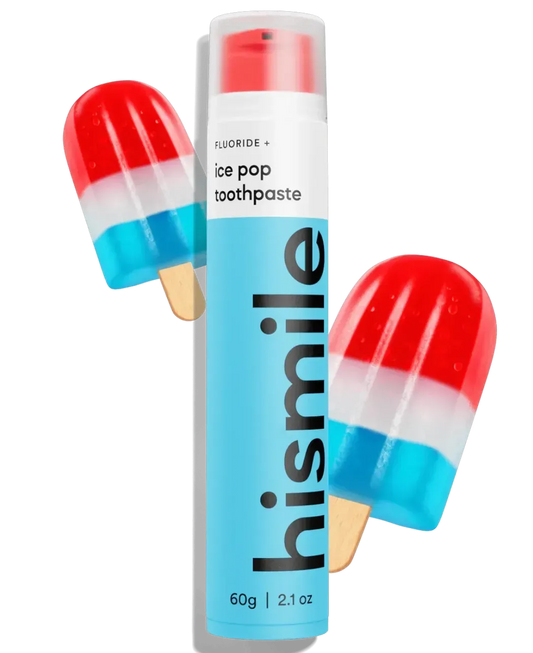 Hismile - Ice Pop Toothpaste - Зубна паста зі смаком фруктового морозива - 60г