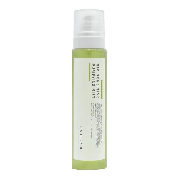Usolab - Bio Sensitive Purifying Mist - Заспокійливий, протизапальний та антибактеріальний тонер спрей - 150мл