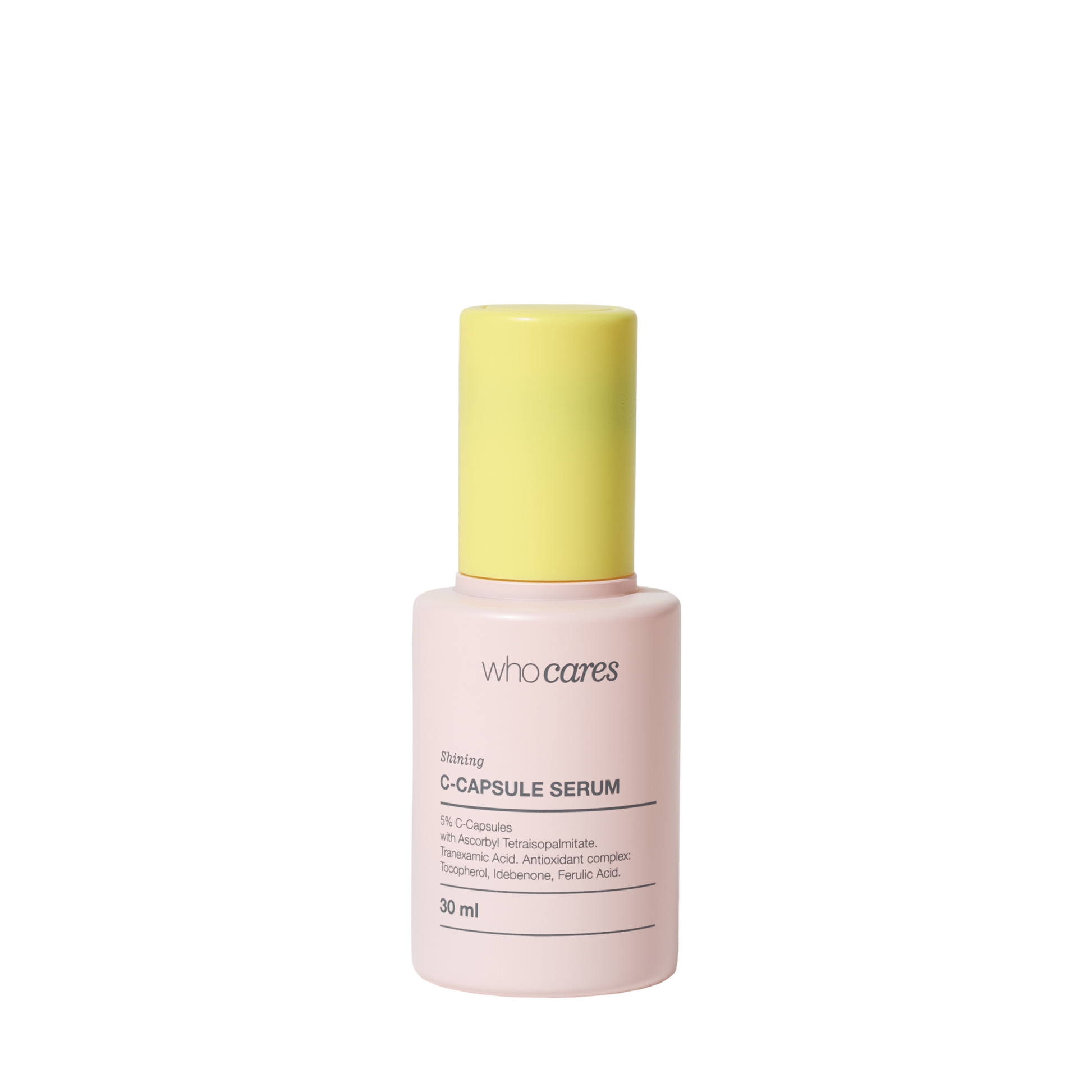 who cares - Multivitamin Facial Serum with Encapsulated Vitamin C - Мультивітамінна сироватка для обличчя з інкапсульованим вітаміном C - 30 мл.