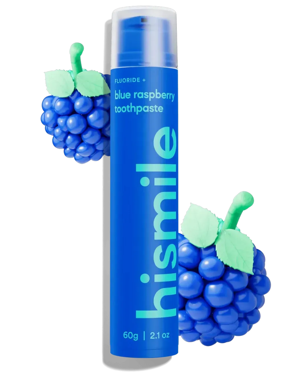 Hismile - Blue Raspberry Toothpaste - Зубна паста зі смаком блакитної малини - 60г