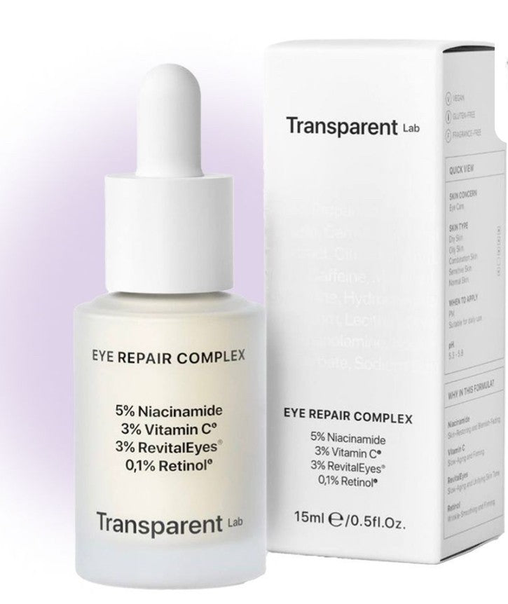 TRANSPARENT LAB - EYE REPAIR COMPLEX - Нічна сироватка для контуру очей - 15мл
