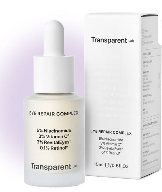 TRANSPARENT LAB - EYE REPAIR COMPLEX - Нічна сироватка для контуру очей - 15мл
