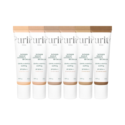 PURITO - Seoul Wonder Releaf №13 Neutral Ivory - BB-крем для природного покриття та зволоження, 30 мл.