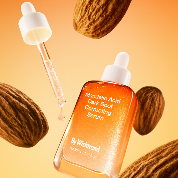 BY WISHTREND – Mandelic Acid Tone Correcting Serum, Сироватка з мигдалевою кислотою для вирівнювання тону, 30 мл.