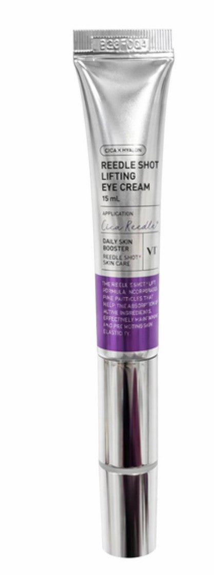 VT COSMETICS - REEDLE SHOT LIFTING EYE CREAM - масажний ліфтинг-крем для повік з мікроголками - 15мл