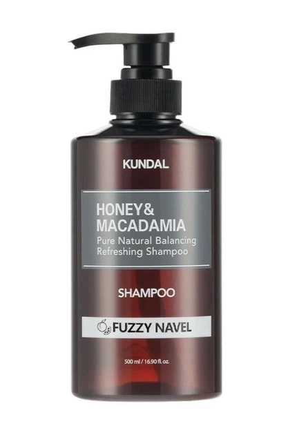 Kundal - Honey & Macadamia Shampoo Fuzzy Navel - Шампунь відновлюючий Персик & Апельсин - 500 мл.