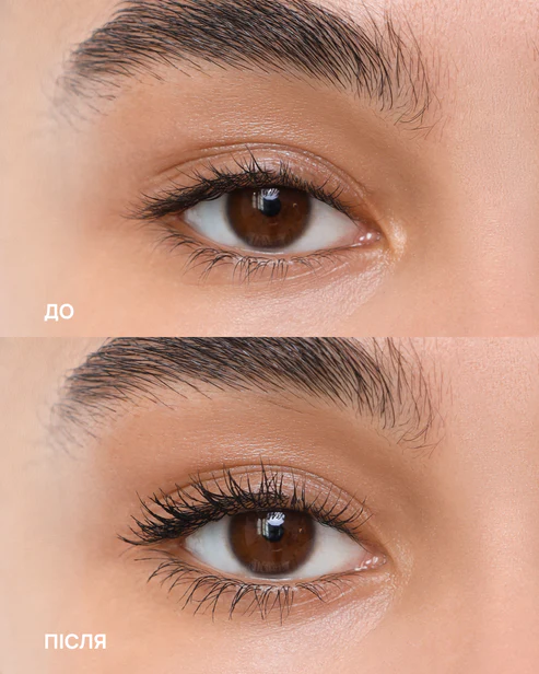 Unico - BLACK TERMO MASCARA with peptides - Термотуш чорна - 10мл