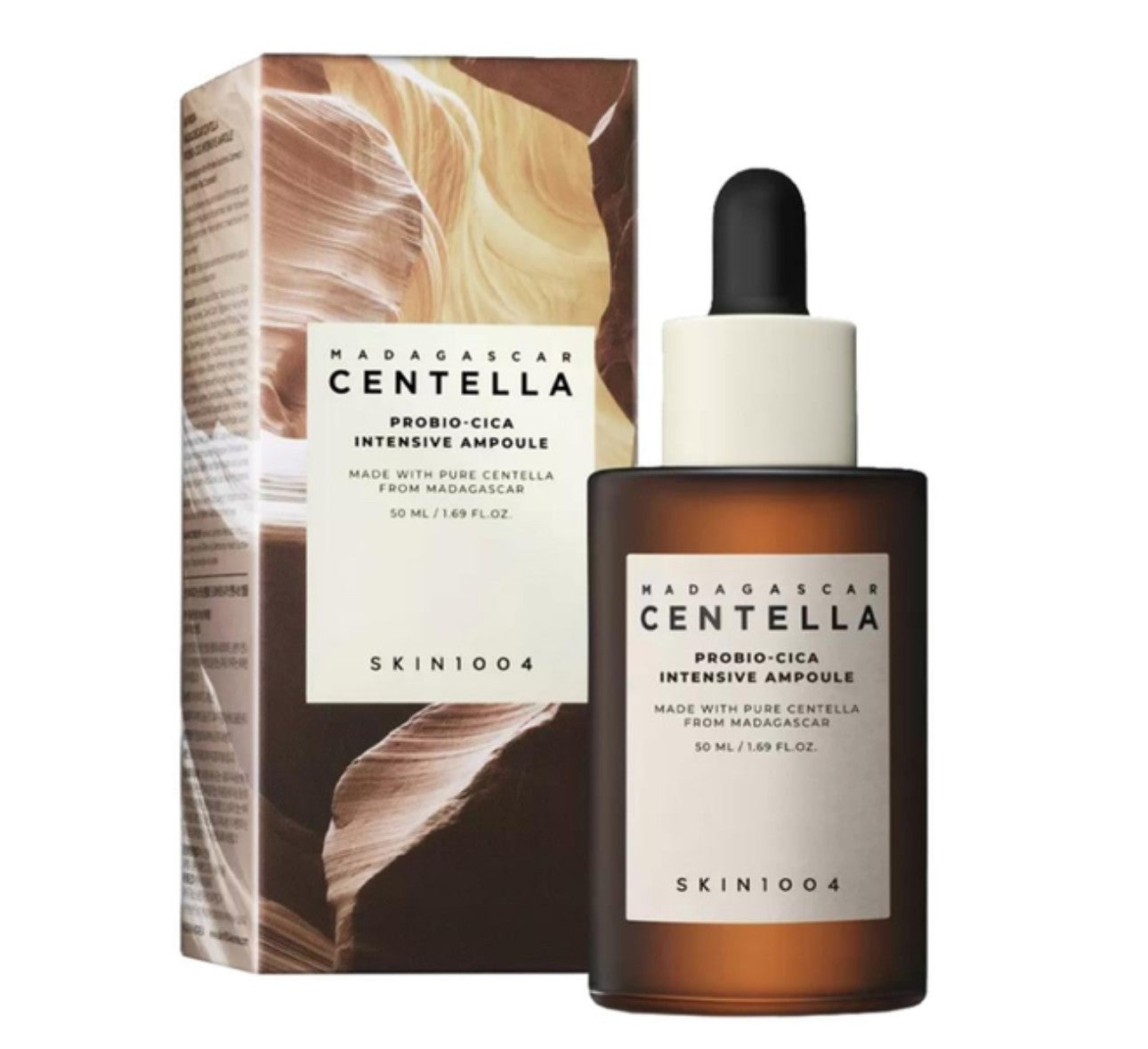 SKIN1004 - Madagascar Centella Probio-Cica Intensive - Ампульна сироватка з центеллою та пробіотиками - 50мл