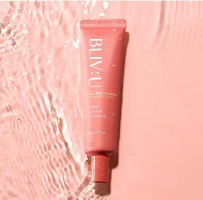 BLIV:U - Collagen Bouncing Firming Eye Cream - підтягуючий крем під очі з колагеном і пептидами - 30 мл